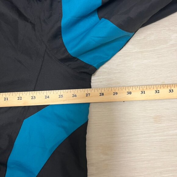 NHL Reebok Vintage Y2K San Jose Sharks Quarterzip Wind Breaker 2XL Black - Picture 7 of 9